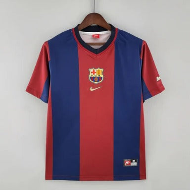 1998/1999 Retro Barcelona Football Shirt Home 1:1 Thai Quality