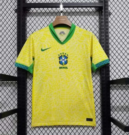 2024 Brazil Home Soccer Jersey