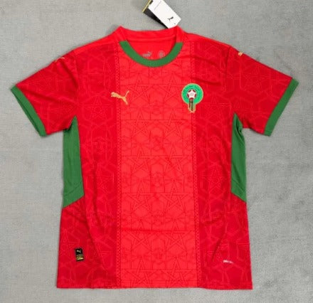 2025 Morocco National Team Home Football Shirt 1:1 Thai Quality