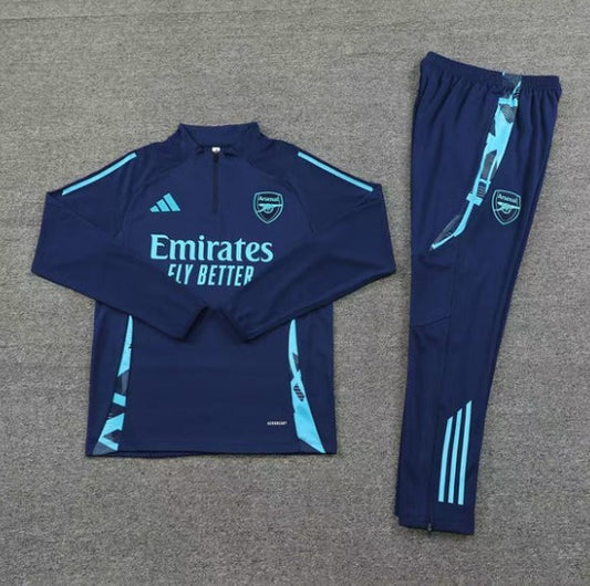Arsenal 24/25 Training Tracksuit (Navy/Aqua)