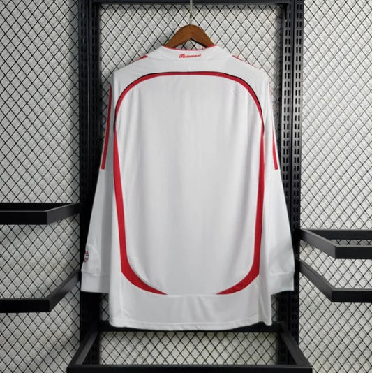 2006/2007 Retro Long Sleeve AC Milan Away Football Shirt 1:1 Thai Quality